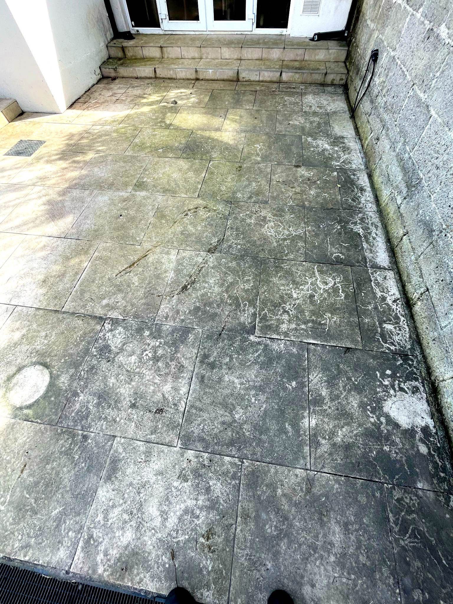 Patio pressure washing in Liverpool